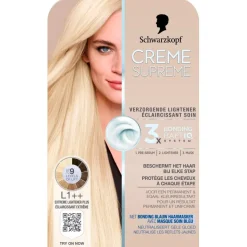 Schwarzkopf creme supreme L1++ Verzorgende Lightener< Haarverf