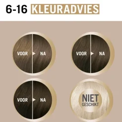 Schwarzkopf creme supreme 6-16 Cool Licht Asbruin Verzorgende Crèmekleuring< Haarverf
