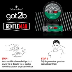 Schwarzkopf Gentleman Texture Clay|Got2B Outlet