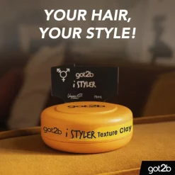 Got2B Schwarzkopf I Styler Texture Clay< Haarklei