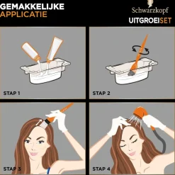Schwarzkopf Vital R2 Goudbruin Haarverf Uitgroeiset|Schwarzkopf Color Online