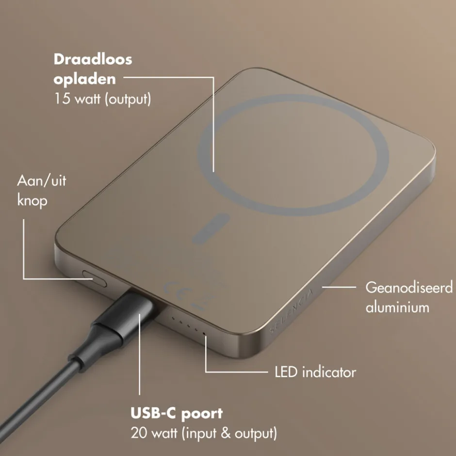Magsafe Powerbank 5000 mAh|Selencia Discount