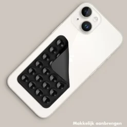 Selencia Two Pack Zuignap Telefoon Sticker< Telefoonhouders