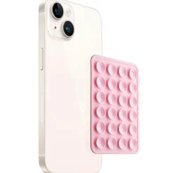 Selencia Two Pack Zuignap Telefoon Sticker< Telefoonhouders