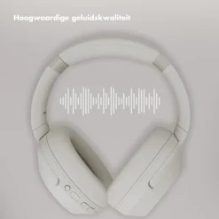 Selencia Urban Play Draadloze Bluetooth Koptelefoon met Active Noise Cancelling< Koptelefoons