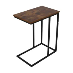 SensaHome Antieke Houten Bijzettafel Sofa Bloemenplank< Tafels