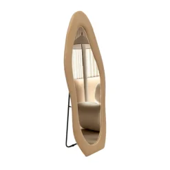 Gestoffeerde Staande Spiegel Shaped|SensaHome Outlet