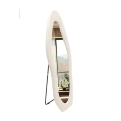Gestoffeerde Staande Spiegel Shaped|SensaHome Outlet
