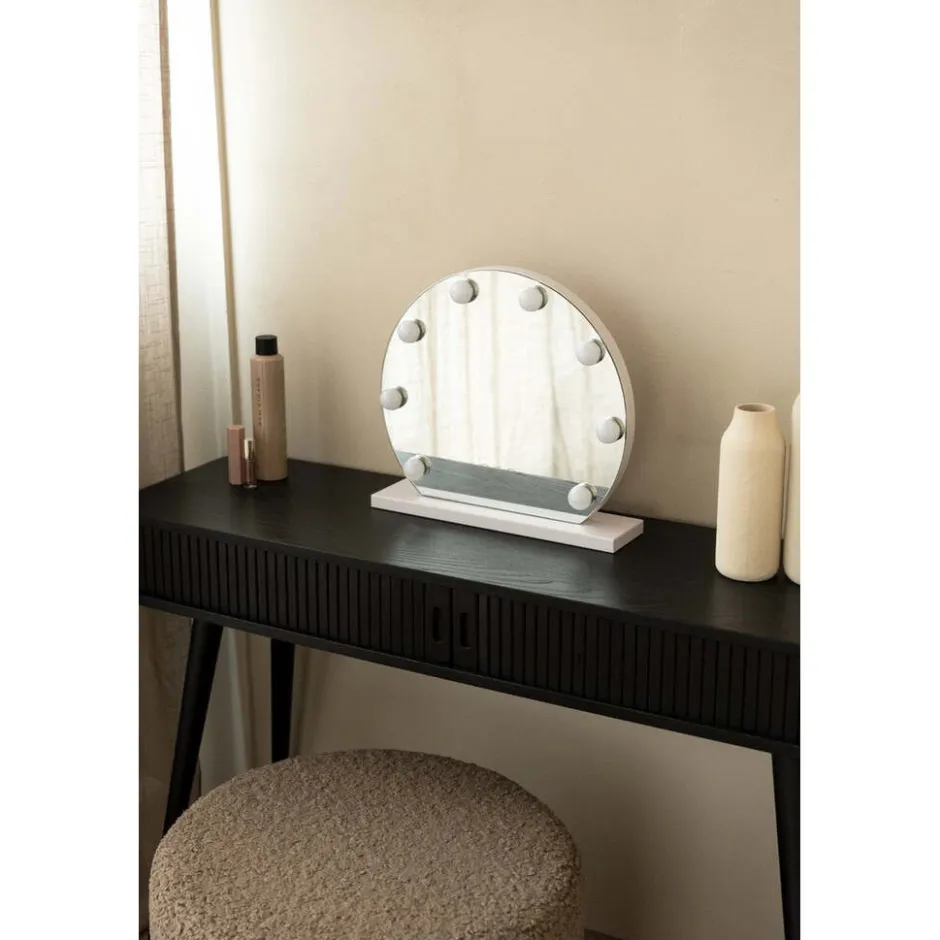 SensaHome Hollywood Spiegel met Verlichting 3 Lichtstanden Verstelbaar< Woonaccessoires