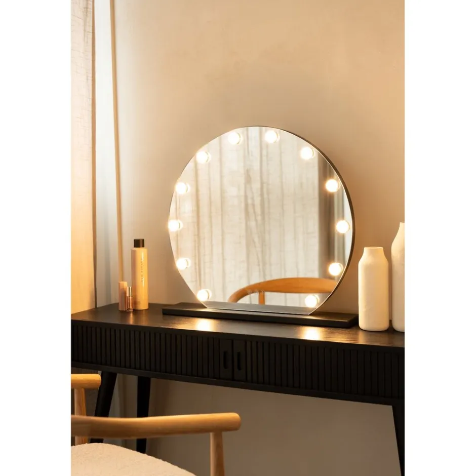 SensaHome Hollywood Spiegel met Verlichting 3 Lichtstanden Verstelbaar< Woonaccessoires