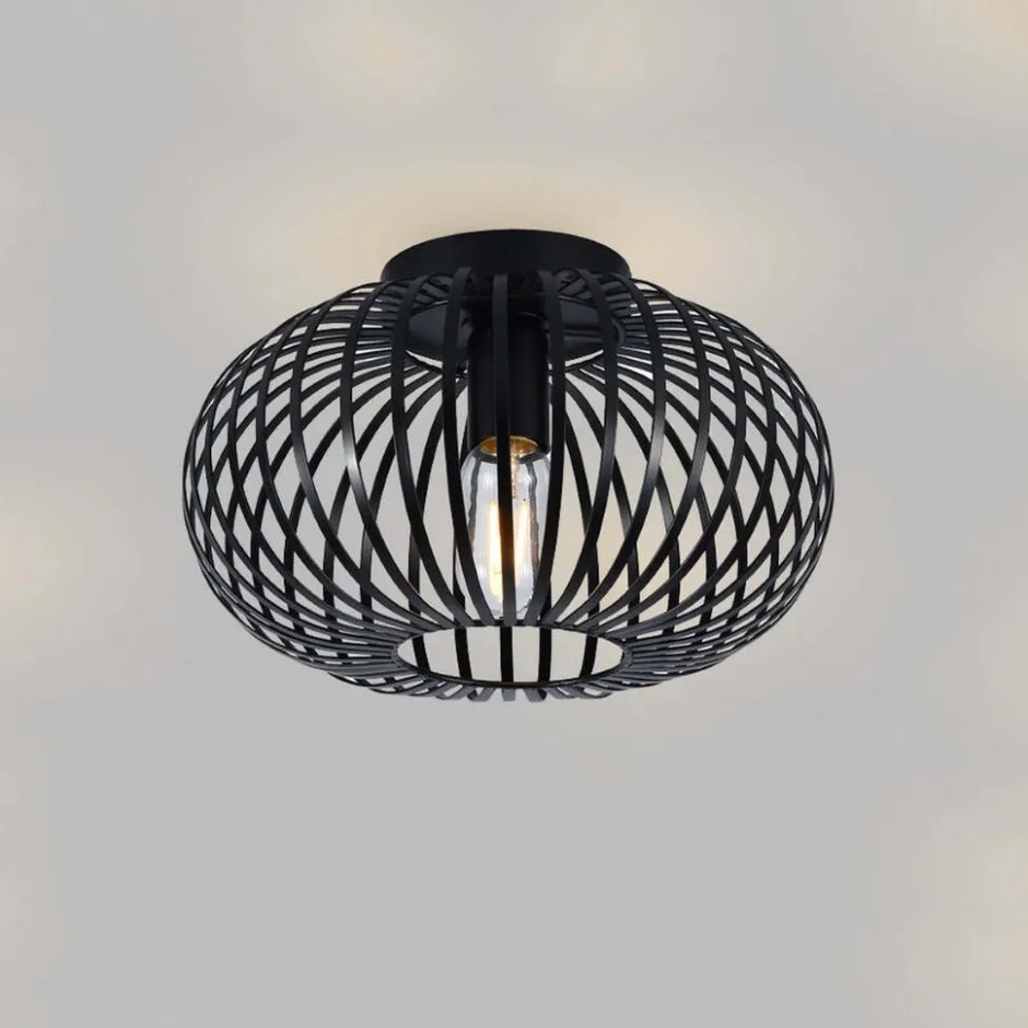Plafondlamp Industrieel Plafonnière Retro Wire Kooi Design|SensaHome Hot