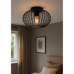 Plafondlamp Industrieel Plafonnière Retro Wire Kooi Design|SensaHome Hot