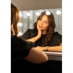 Vanity Mirror Pro Hollywood Make-up Spiegel met 15 Dimbare LED Lampen|SensaHome