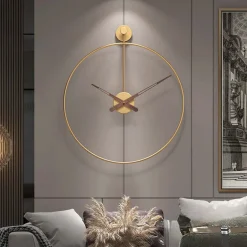 SensaHome Wandklok Rio Luxe Industrieel Design< Woonaccessoires