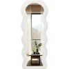 Wavy Gestoffeerde Staande Spiegel|SensaHome New