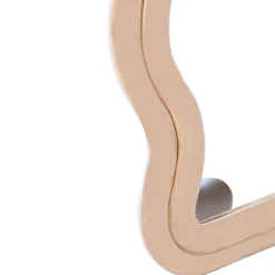 SensaHome Wavy Gestoffeerde Staande Spiegel< Woonaccessoires