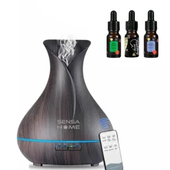 ZEN400 Aroma Diffuser Inclusief Etherische Oliën|SensaHome Hot
