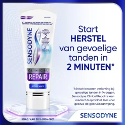 Clinical Repair Active White Tandpasta|Sensodyne Clearance