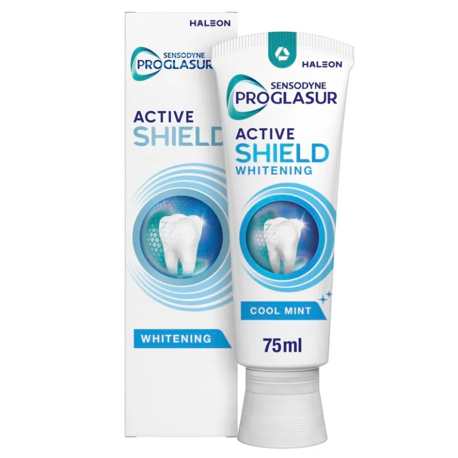 Sensodyne Proglasur Active Shield Whitening Tandpasta< Tandpasta