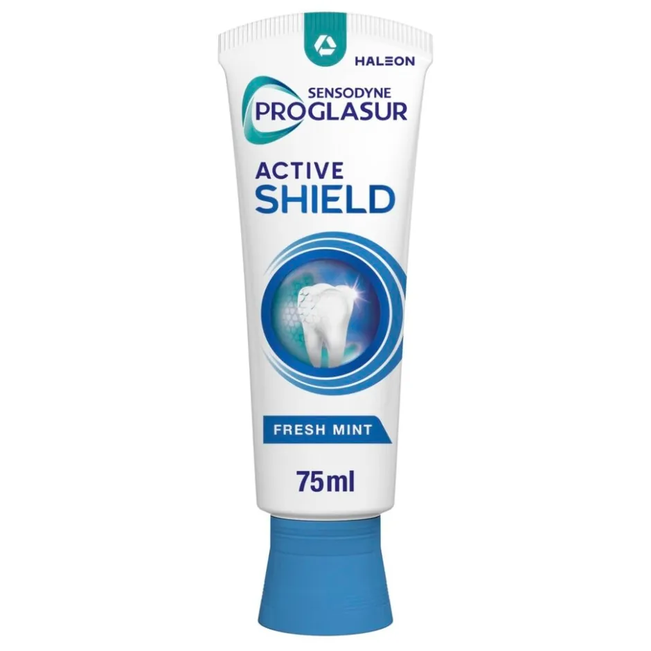 Sensodyne Proglasur Active Shield Fresh Mint Tandpasta< Tandpasta