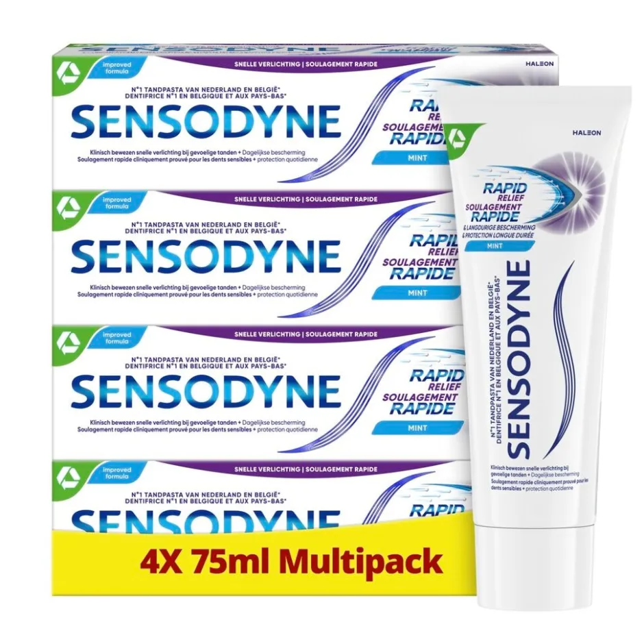 Rapid Relief Tandpasta voor Gevoelige Tanden|Sensodyne Discount