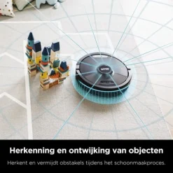 Shark 2-in-1 Robotstofzuiger met Dweilfunctie en Laadstation RV2620WDEU< Stofzuigers