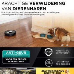 Robotstofzuiger met Leeg/Laadstation RV2820VEEU|Shark Outlet