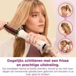 Shark SmoothStyle Föhnborstel met Opbergetui HT212EU< Haarstylers