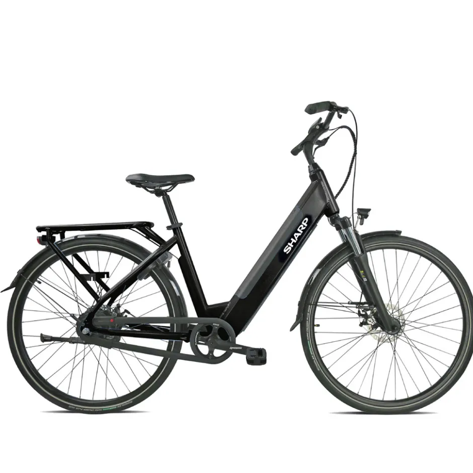 Sharp Automatic ebike 12.8Ah 28 inch< Buiten En Vrije Tijd