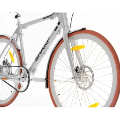Sharp Milano e-bike 7Ah 1sp naked bike zilver< Buiten En Vrije Tijd