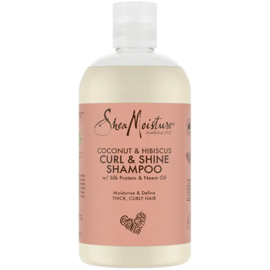 Coconut & Hibiscus Curl & Shine Shampoo|SheaMoisture
