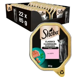 Classics Terrine-Paté met Zalm Kattenvoer|Sheba Hot