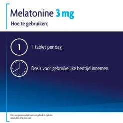 Shiepz Melatonine 3mg Tabletten< Melatonine
