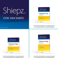 Shiepz Melatonine 3mg Tabletten< Melatonine