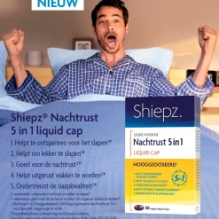 Shiepz Nachtrust 3 in 1 Hooggedoseerd Liquid Capsules< Rust En Ontspanning