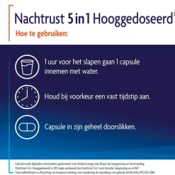 Shiepz Nachtrust 3 in 1 Hooggedoseerd Liquid Capsules< Rust En Ontspanning