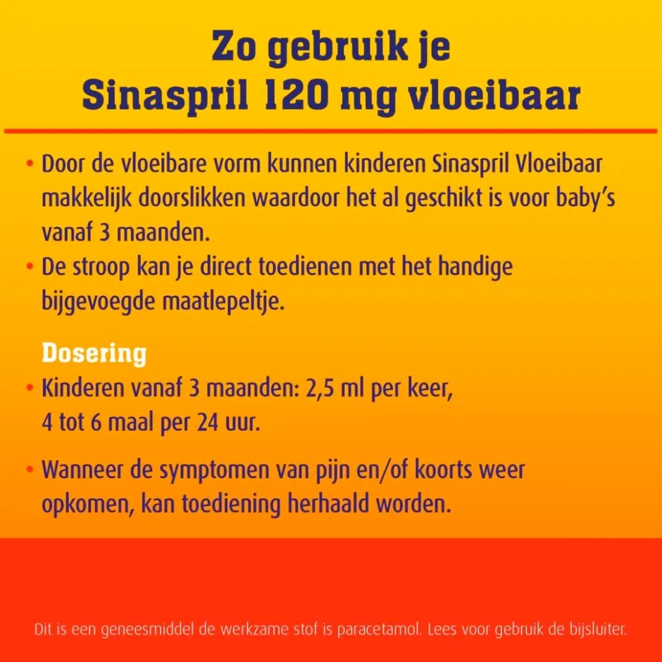 120mg Vloeibaar Paracetamol|Sinaspril Best