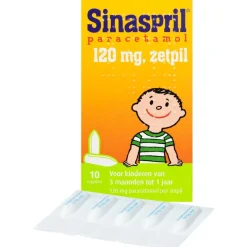 Paracetamol 120mg Zetpillen|Sinaspril Best