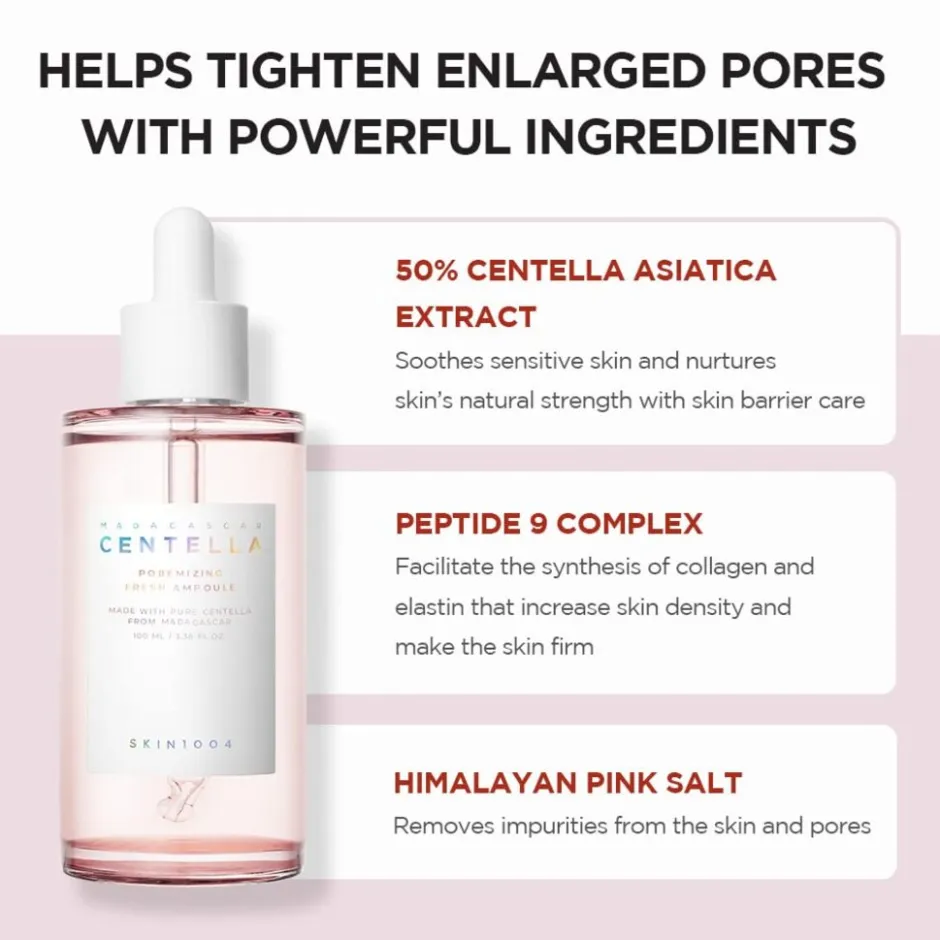 Madagascar Centella Poremizing Fresh Ampoule|SKIN1004 Clearance