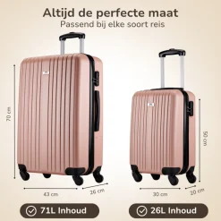 Slazenger Kofferset MESKO6210/0030< Buiten En Vrije Tijd