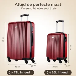 Slazenger Kofferset MESKO6210/006< Buiten En Vrije Tijd