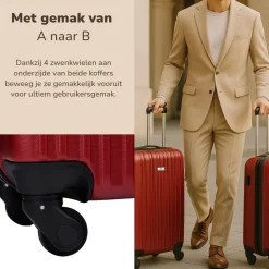 Slazenger Kofferset MESKO6210/006< Buiten En Vrije Tijd