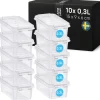 Set van 10 Stevige Opbergbox Classic 0.3L|SmartStore Clearance