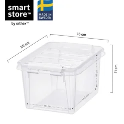 SmartStore Set van 10 Stevige Opbergbox Classic 1.5L< Opbergen