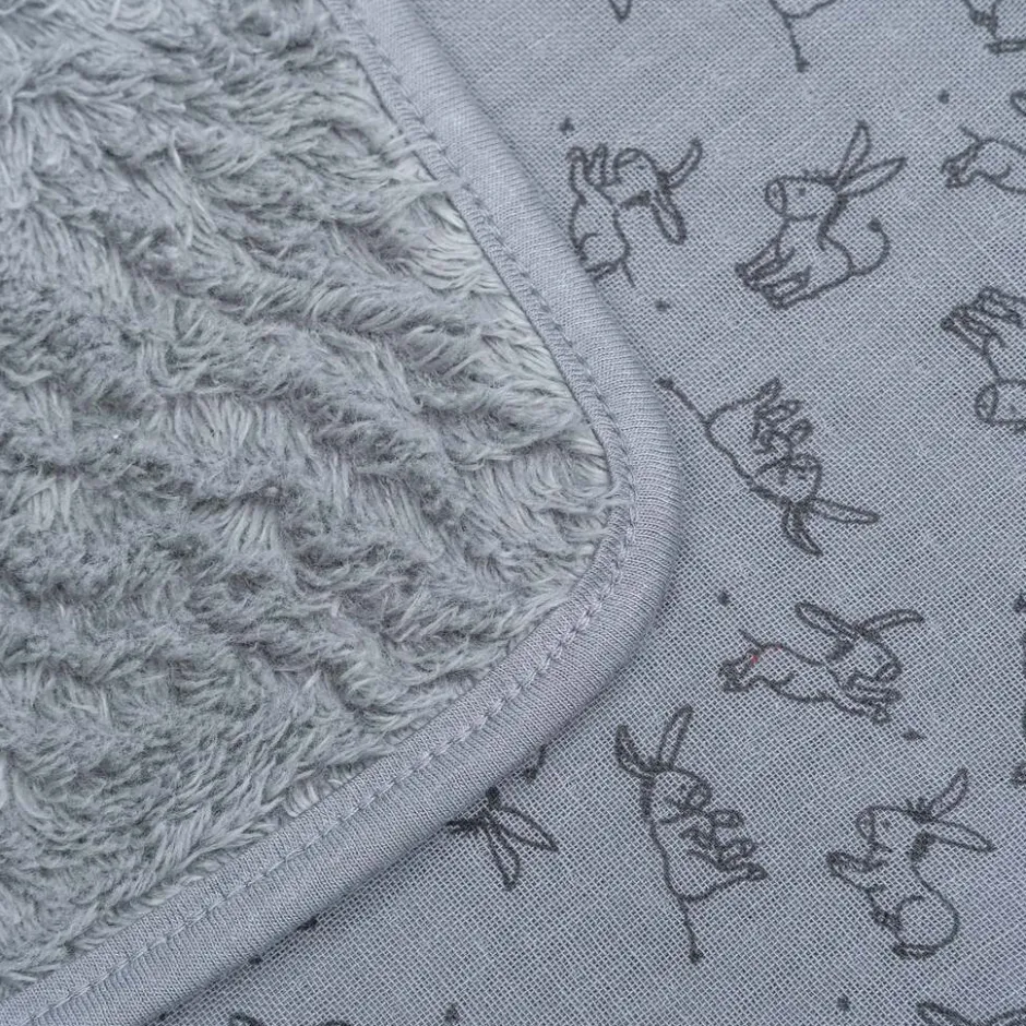 Cloudy Grey Wiegdeken|Snoozebaby Sale