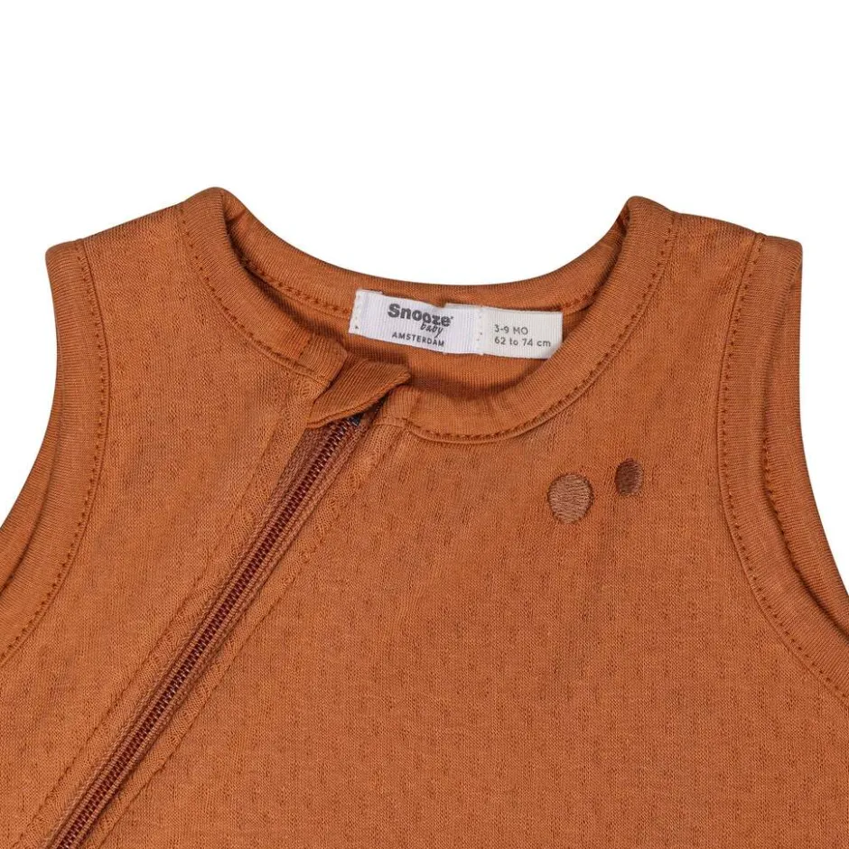 Toffee Brown Slaapzak Zomer/Lente 0-6 mnd|Snoozebaby Online