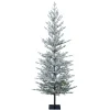 Snowy Jersey verlichte kunstkerstboom< Kerstartikelen