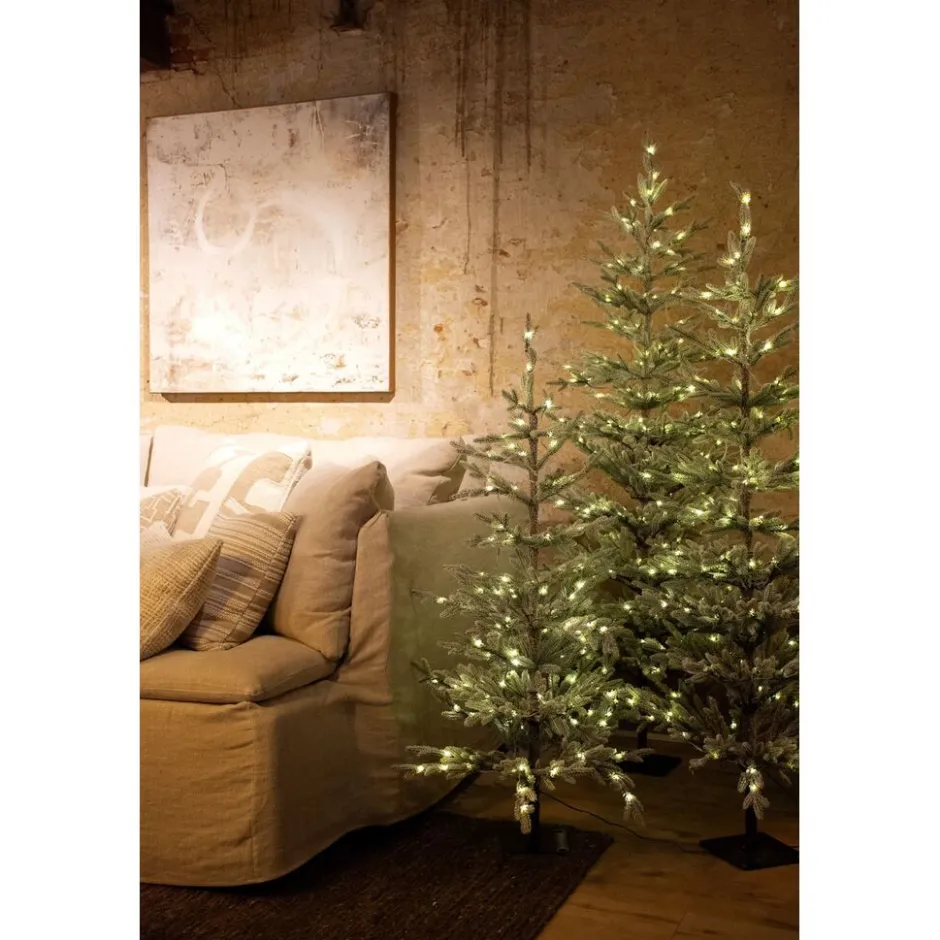 Snowy Jersey verlichte kunstkerstboom< Kerstartikelen