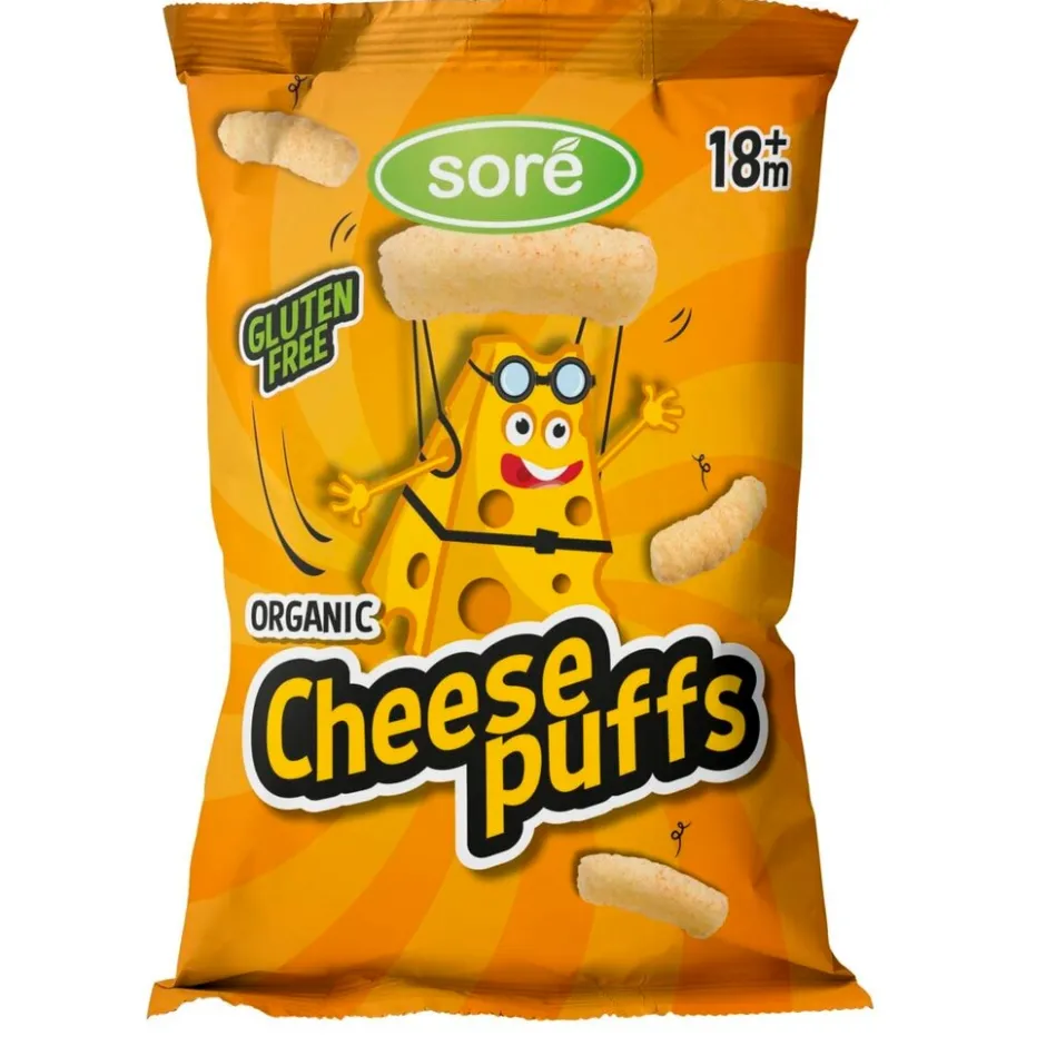 Sore Soré 18+M Cheese Puffs< Babytussendoortjes