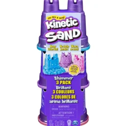 Spinmaster Kinetic Sand Shimmer 3-Pack< Knutselen